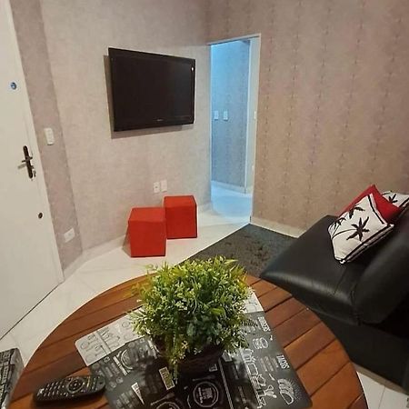 113 Canto Do Forte - 1Dorm - 200 M Da Praia E 20M Dos Bares E Restaurantes - Estacionamento Gratuito E Wi Fi , Tv A Cabo Praia Grande  Extérieur photo