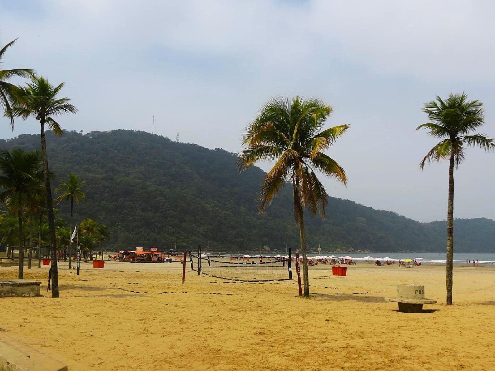 113 Canto Do Forte - 1Dorm - 200 M Da Praia E 20M Dos Bares E Restaurantes - Estacionamento Gratuito E Wi Fi , Tv A Cabo Praia Grande  Extérieur photo