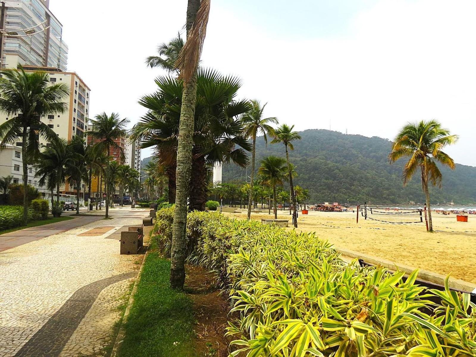 113 Canto Do Forte - 1Dorm - 200 M Da Praia E 20M Dos Bares E Restaurantes - Estacionamento Gratuito E Wi Fi , Tv A Cabo Praia Grande  Extérieur photo