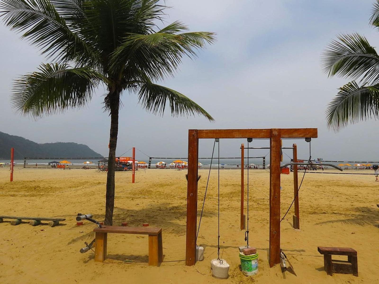 113 Canto Do Forte - 1Dorm - 200 M Da Praia E 20M Dos Bares E Restaurantes - Estacionamento Gratuito E Wi Fi , Tv A Cabo Praia Grande  Extérieur photo